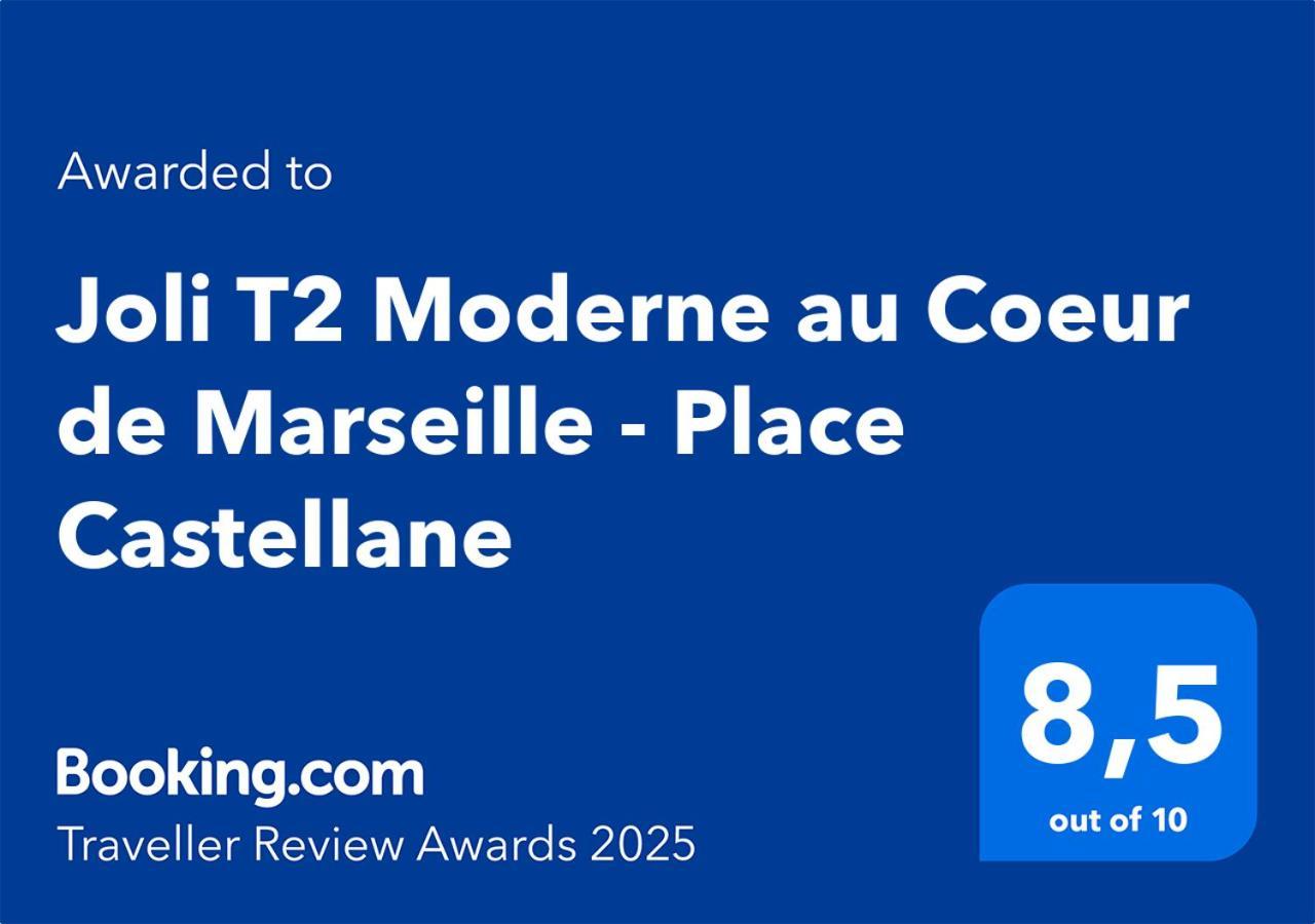 Joli T2 Moderne Au Coeur De Marseille - Place Castellane Bagian luar foto